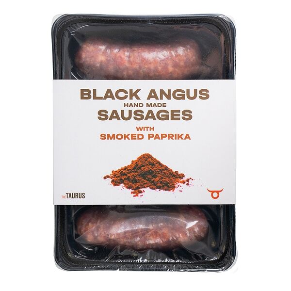 Колбаски из мраморной говядины с копченой паприкой охлажденные Taurus 700 г