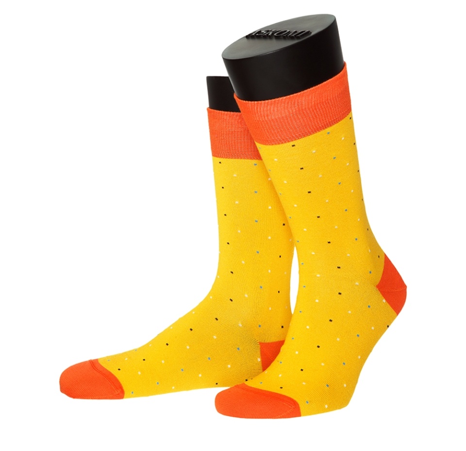 

Носки мужские Casual цвет жёлтый, Askomi, р. 43-44, Россия