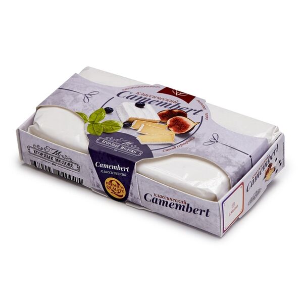 Сыр мягкий Егорлык Молоко Camembert Классический с белой плесенью, 50%