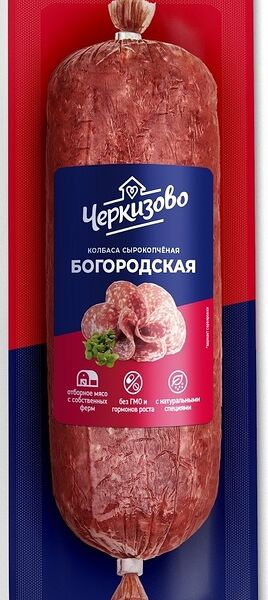 Колбаса сырокопчёная Черкизово Богородская, 300г