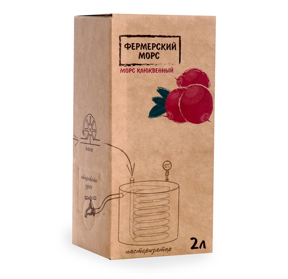 

Морс Фермерский клюквенный 2 л