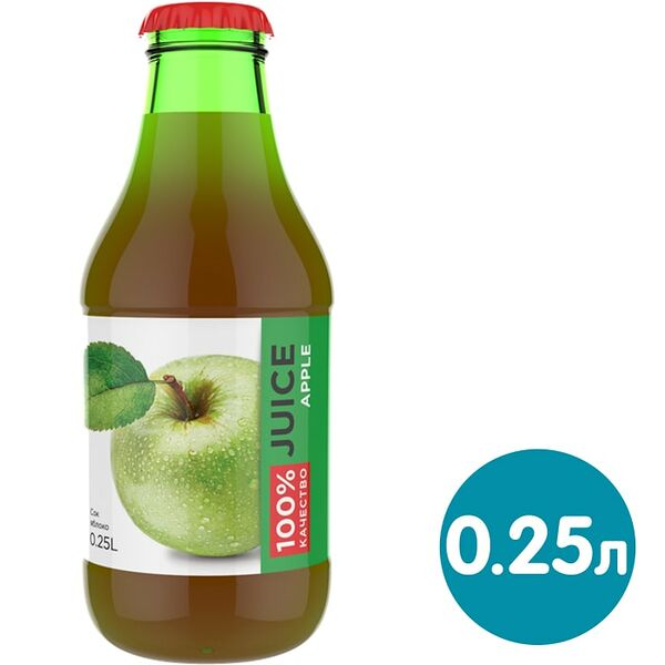 Сок Barinoff Яблочный 250мл