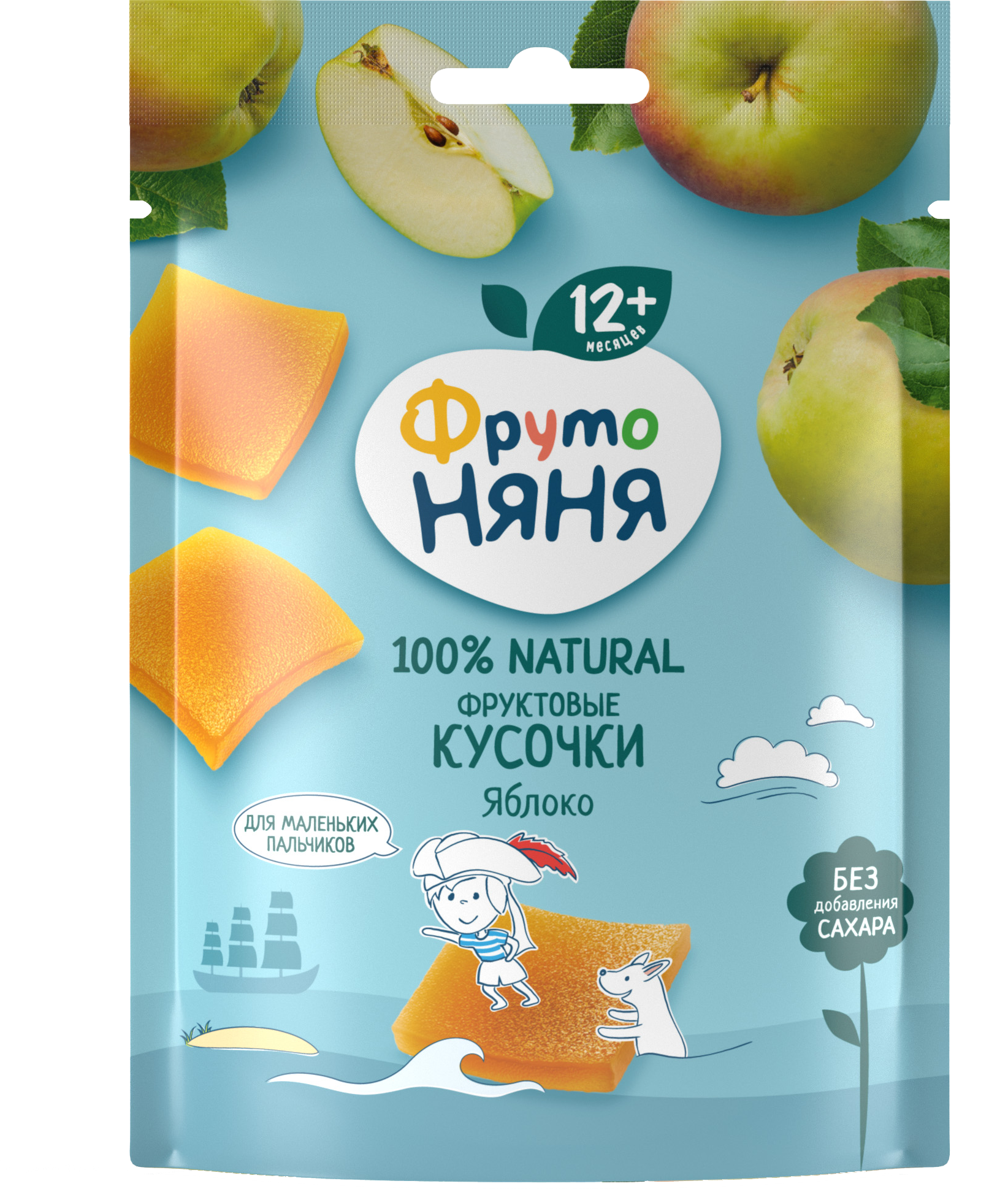 

Кусочки фруктовые ФрутоНяня Яблоко