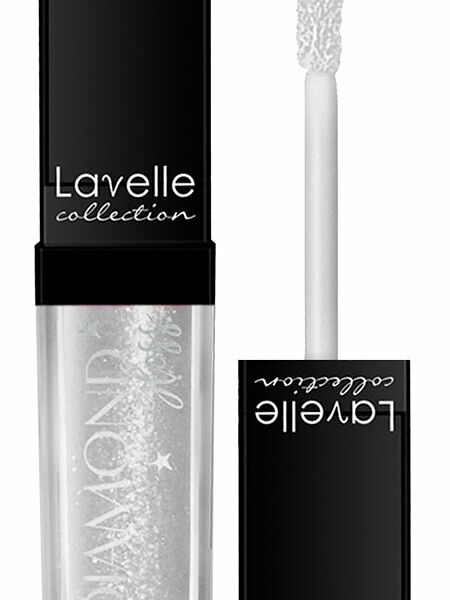 LAVELLE COLLECTION Блеск для губ Diamond Gloss, 5 мл, 05 frozen silver