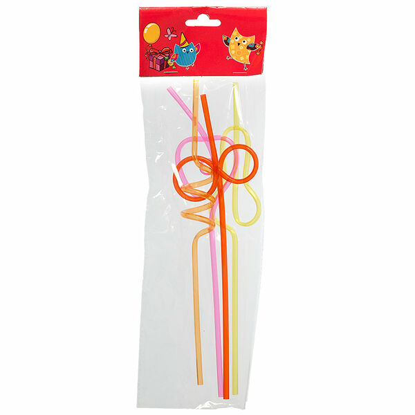Трубочки крейзи, 4 шт.
