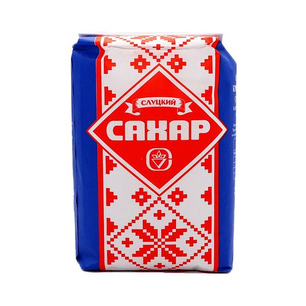 Сахар белый кристаллический 900г Слуцкий СК