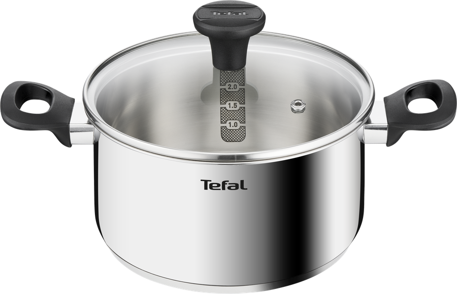 

Кастрюля с крышкой TEFAL Edition 20см, нержавеющая сталь