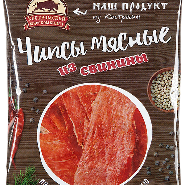 Чипсы мясные Костромской МК из свинины