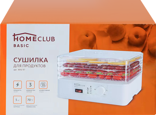 Сушилка для продуктов HOMECLUB 30x27см, 3 уровня, Арт. WHJ-97