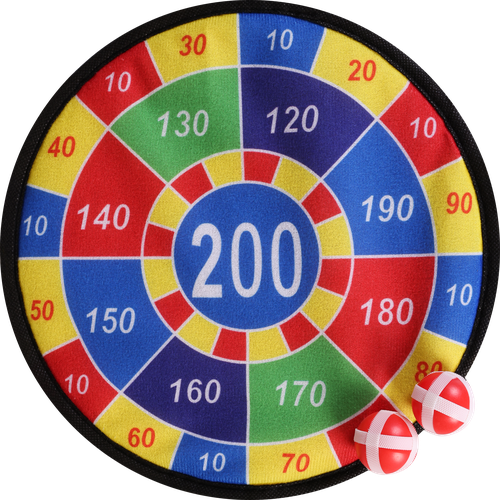 

Набор игровой Bigga Дартс с мячиками, 28 см, в ассортименте, 1 набор