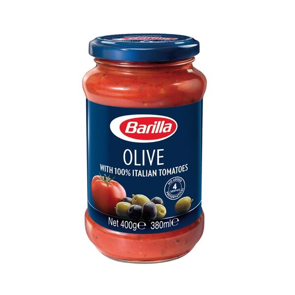 Соус томатный Barilla Olive с черными и зелеными оливками
