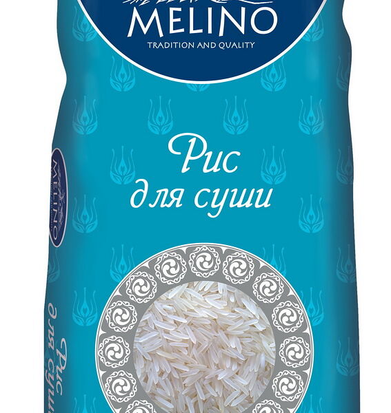 Рис шлифованный короткозерновой Японика для суши 1с 650г MELINO