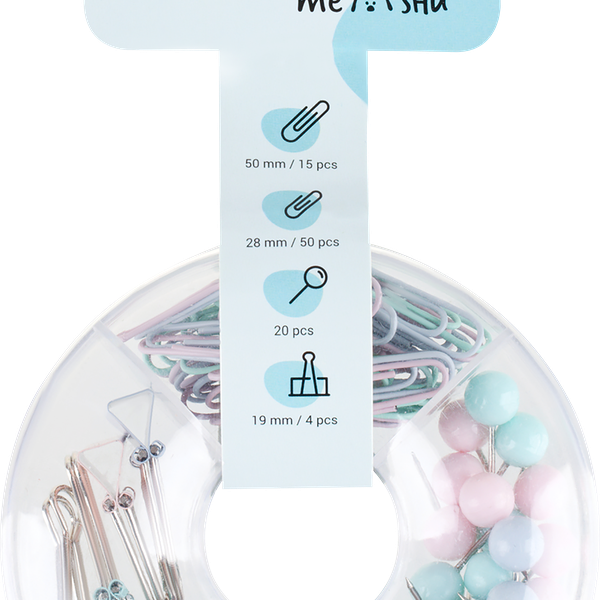 Набор канцтоваров MESHU Dew, Арт. MS_36944, 89шт