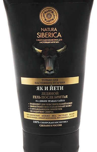 Гель после бритья Natura Siberica Men Як и йети 150мл