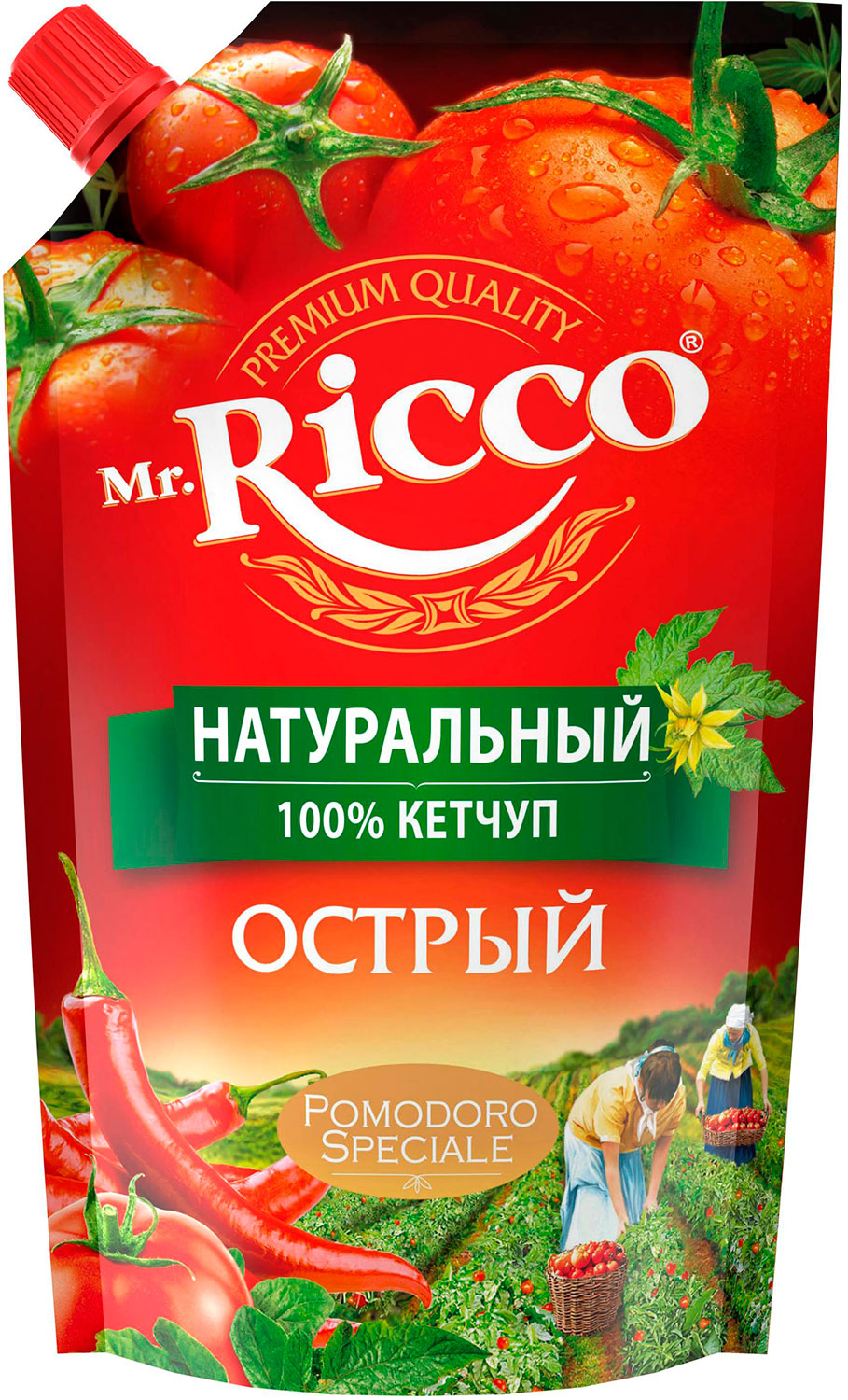 

Кетчуп Mr.Ricco Острый