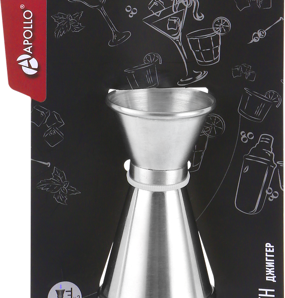 Джиггер APOLLO Absinth, нержавеющая сталь