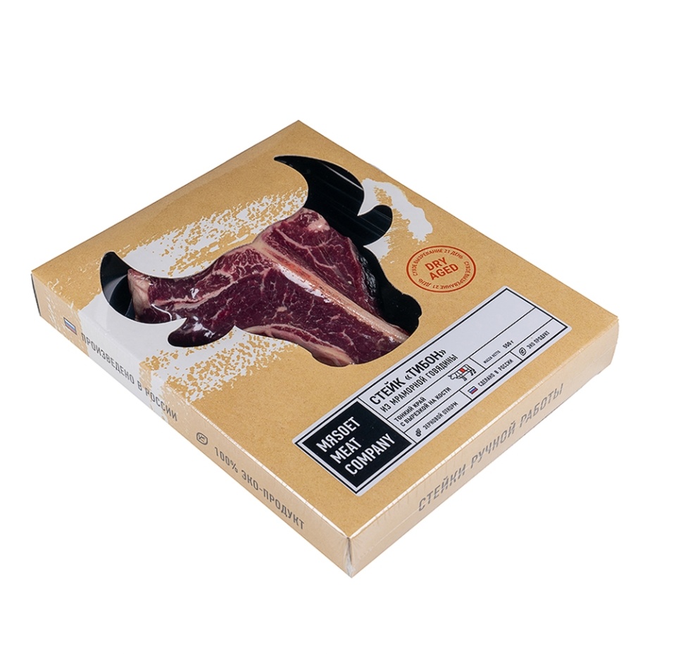 

Стейк Тибон Dry Age TOP CHOICE MЯSOET MEAT COMPANY