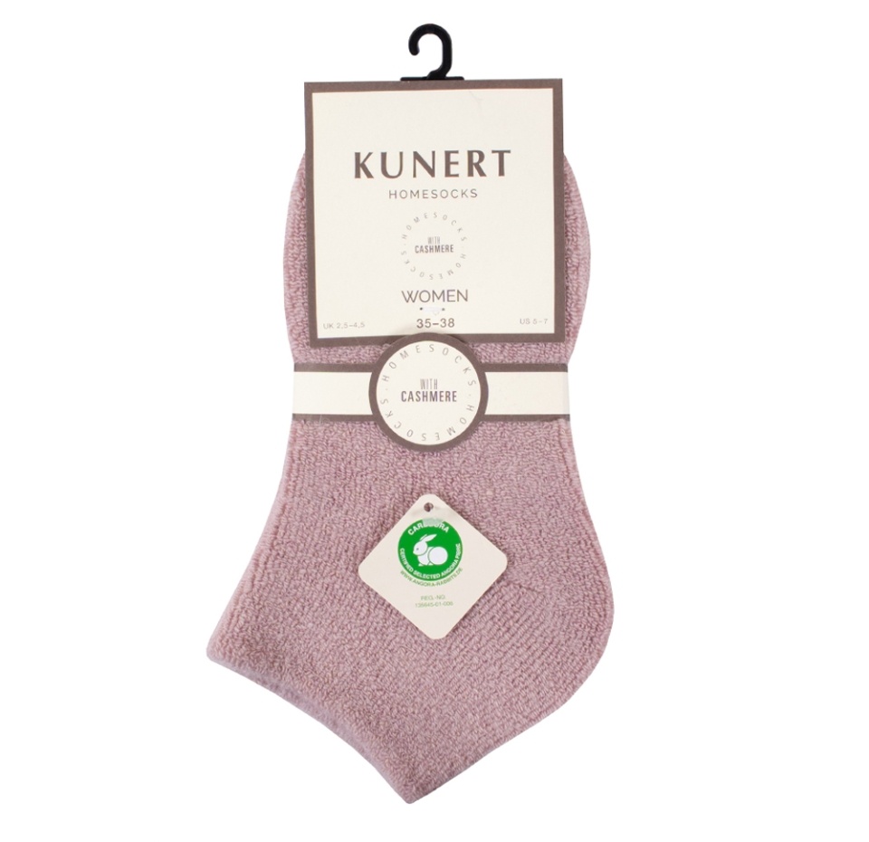 

Носки женские Kunert Homesocks розовые, размер 35-38