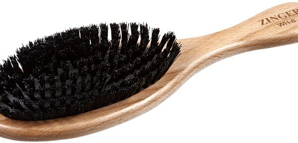 Расческа Zinger Bristle массажная деревянная с щетиной