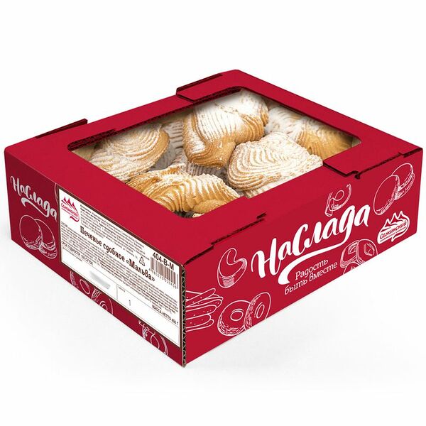 Печенье Наслада Мальва сдобное, 450г