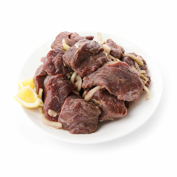 Шашлык из фермерской говядины в классическом маринаде