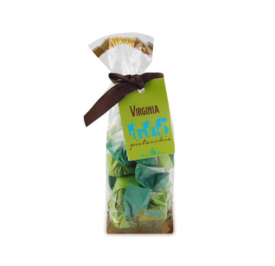

Конфеты шоколадные Amaretti Virginia трюфели с фисташками 180 г