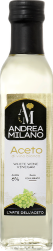 

Уксус винный Andrea Milano из белого вина, 250 мл