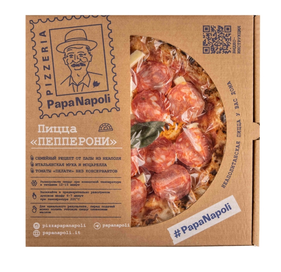 

Пицца Papa Napoli Пепперони 340 г
