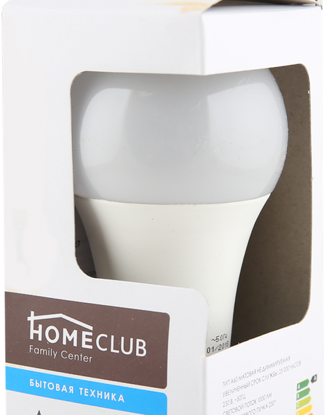 Лампа светодиодная HOMECLUB A60 E27 12Вт 2700К