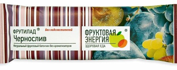 Фруктовый батончик Фрутилад Фруктовая энергия с черносливом