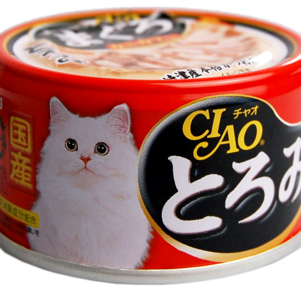 Корм для кошек CIAO Камчатский краб с мраморной вырезкой желтопер.тунца и парным филе курицы Inaba Shyokuhin. Co. Ltd