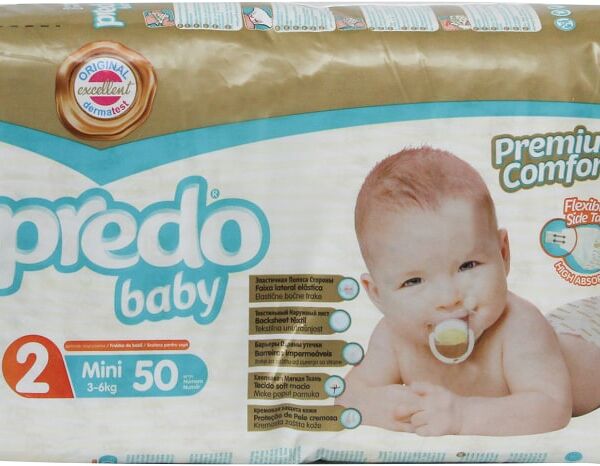 Подгузники Predo baby №2 3-6кг 50шт