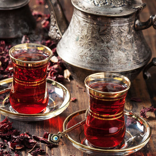 Чай в стакане