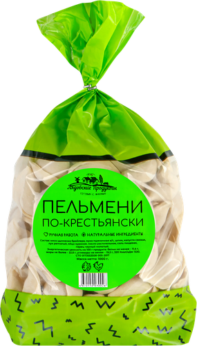 

Пельмени Лядовсие продукты По-крестьянски, 1 кг
