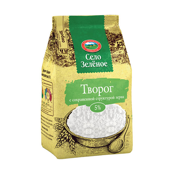 Творог рассыпчатый Село Зелёное 5%