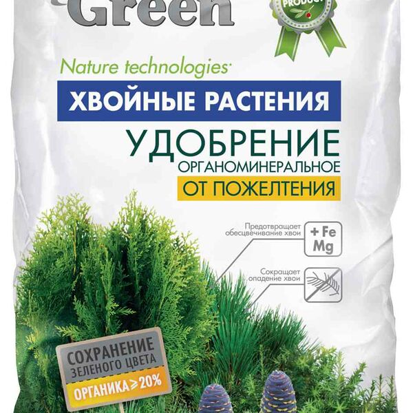 Удобрение  органоминеральное от пожелтения Robin Green Хвойные растения