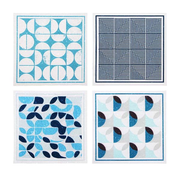 Vetta cалфетка-губка из сжатой древесной целлюлозы, 17х17см, 1 шт., цвет в ассортименте