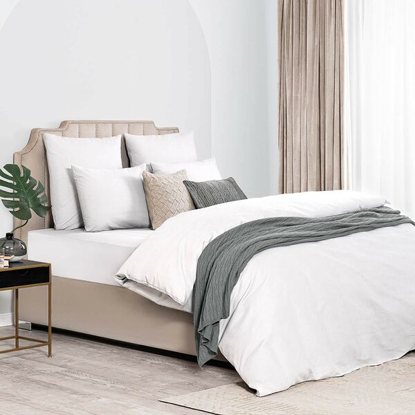 Пододеяльник Dome Лорено, 2-сп, 175х205 см, сатин, белый