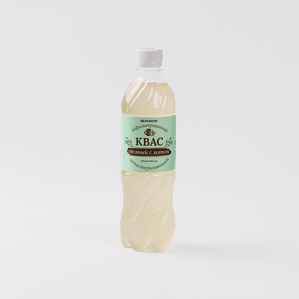 Квас овсяный с мятой, 500мл