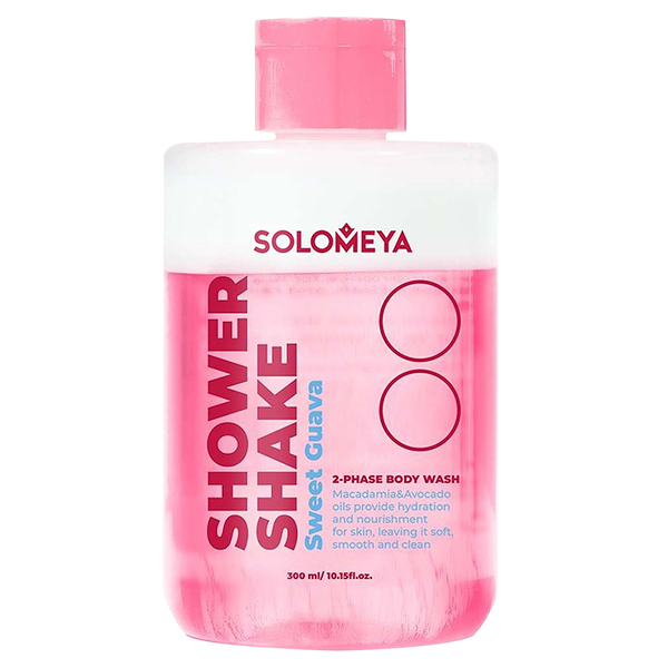 Solomeya Гель-шейк для душа с ароматом сладкой гуавы Shower Shake Sweet Guava