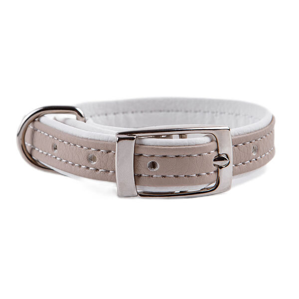 Ошейник для собак Pastel, 2 см, бежевый