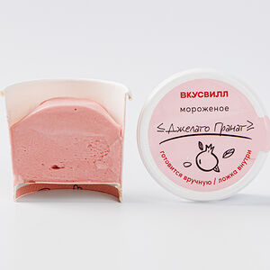 Мороженое сливочное "Джелато гранат"(Продукт замороженный)