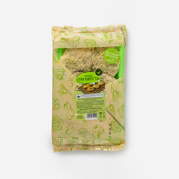 Котлеты Три капусты замороженные