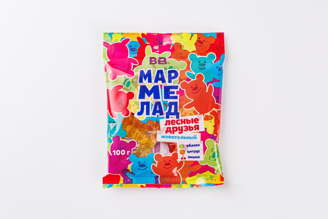 

Мармелад жевательный "Лесные друзья", 100 г