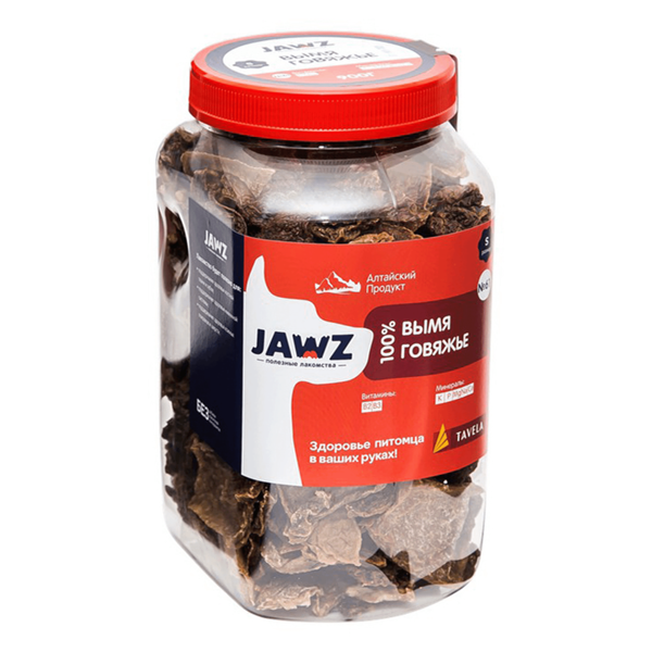 Лакомство Jawz Вымя говяжье для собак р S