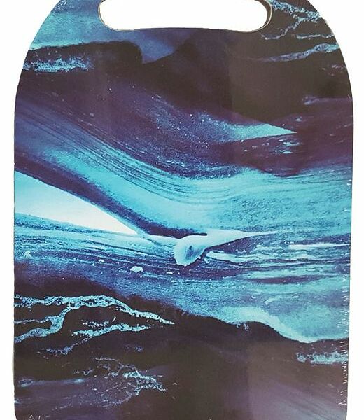 Доска разделочная деревянная Морские волны, 21х29 см