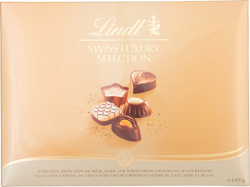 

Конфеты Lindt Lindor Швейцарская роскошь пралине 195 г