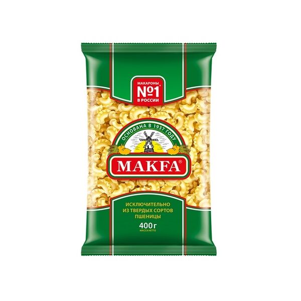 Макароны Makfa Петушиные гребешки 400г