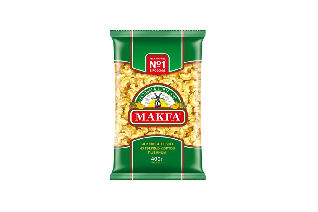 

Макароны Makfa Петушиные гребешки 400 г