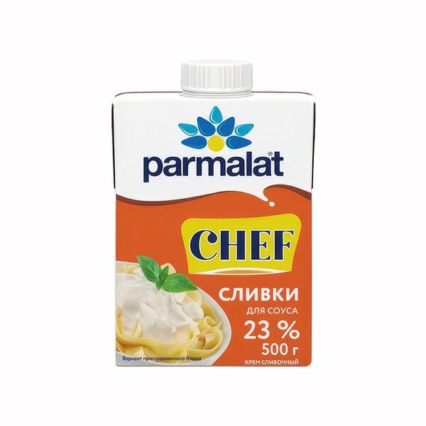 Сливки Parmalat для соусов 23% 500 г